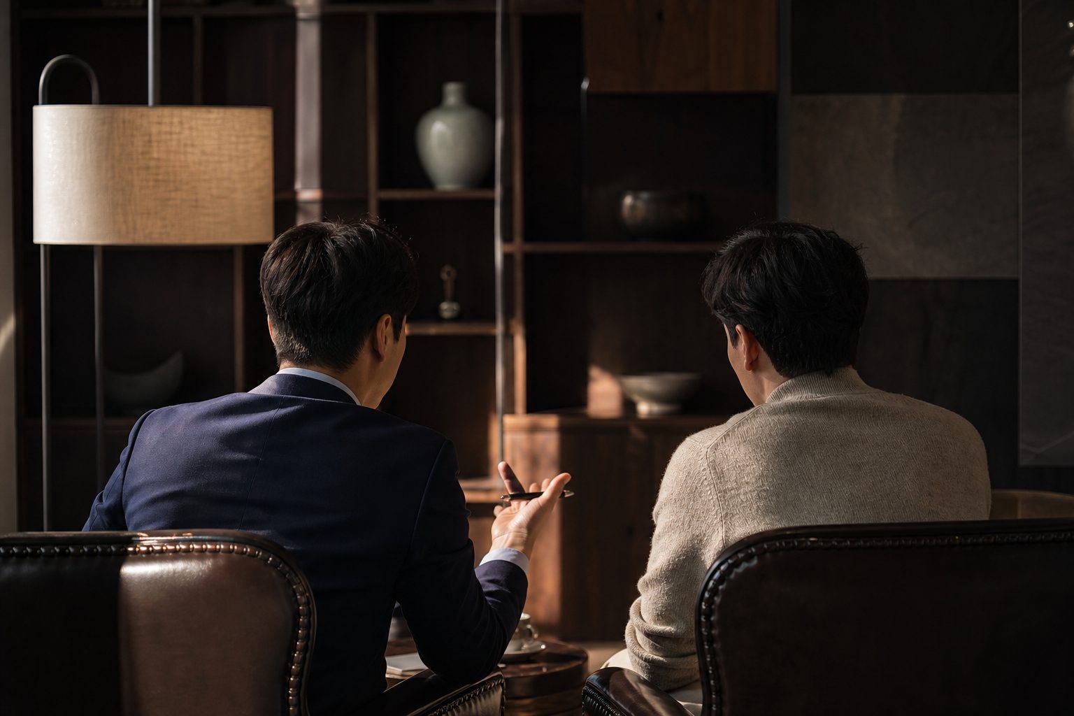 부산 법무사사무소 검인 사무실과 상담 장면